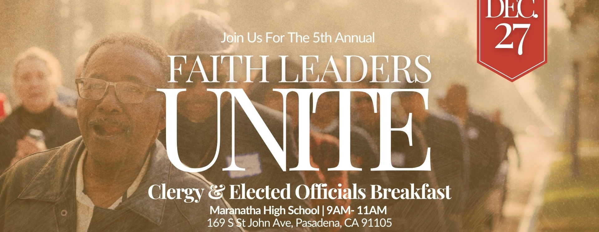 2025 Faith Leaders Unite VIP Breakfast